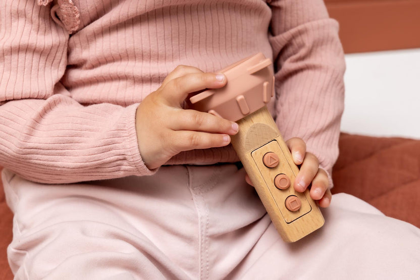 Lampe de jeu en bois et silicone - Mrs Cat