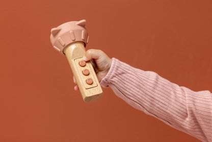 Lampe de jeu en bois et silicone - Mrs Cat