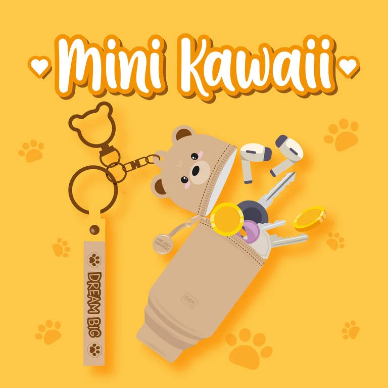 Porte-Monnaie Porte-Clés Teddy Bear - Mini Kawaii
