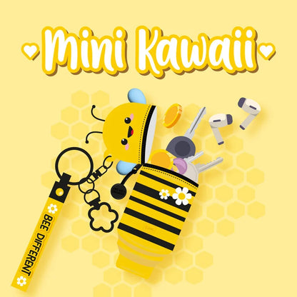 Porte-Monnaie Porte-Clés Bée - Mini Kawaii