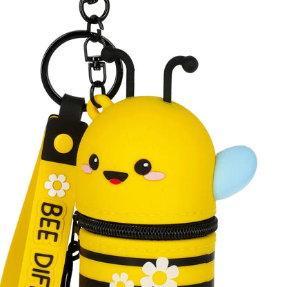 Porte-Monnaie Porte-Clés Bée - Mini Kawaii