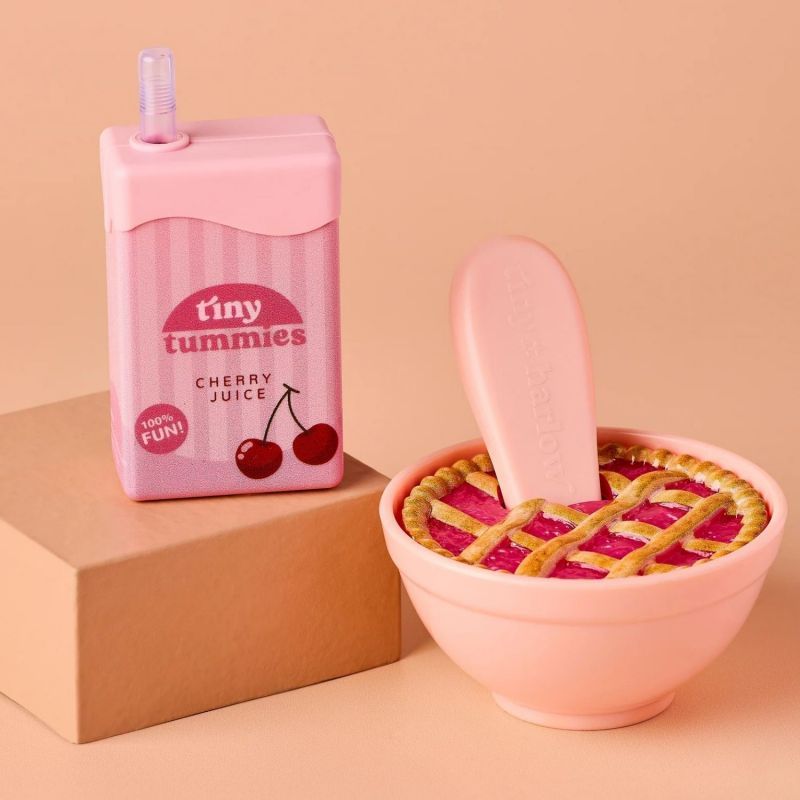 Coffret repas tarte et jus de cerise magiques