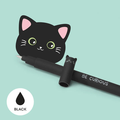 Stylo à Encre Gel Effaçable Chat