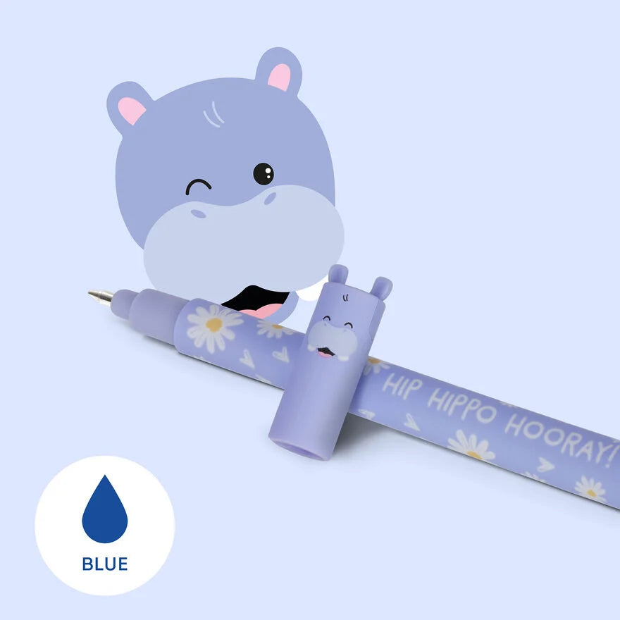 Stylo à Encre Gel Effaçable Hippo