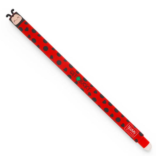 Stylo à Encre Gel Effaçable LadyBug