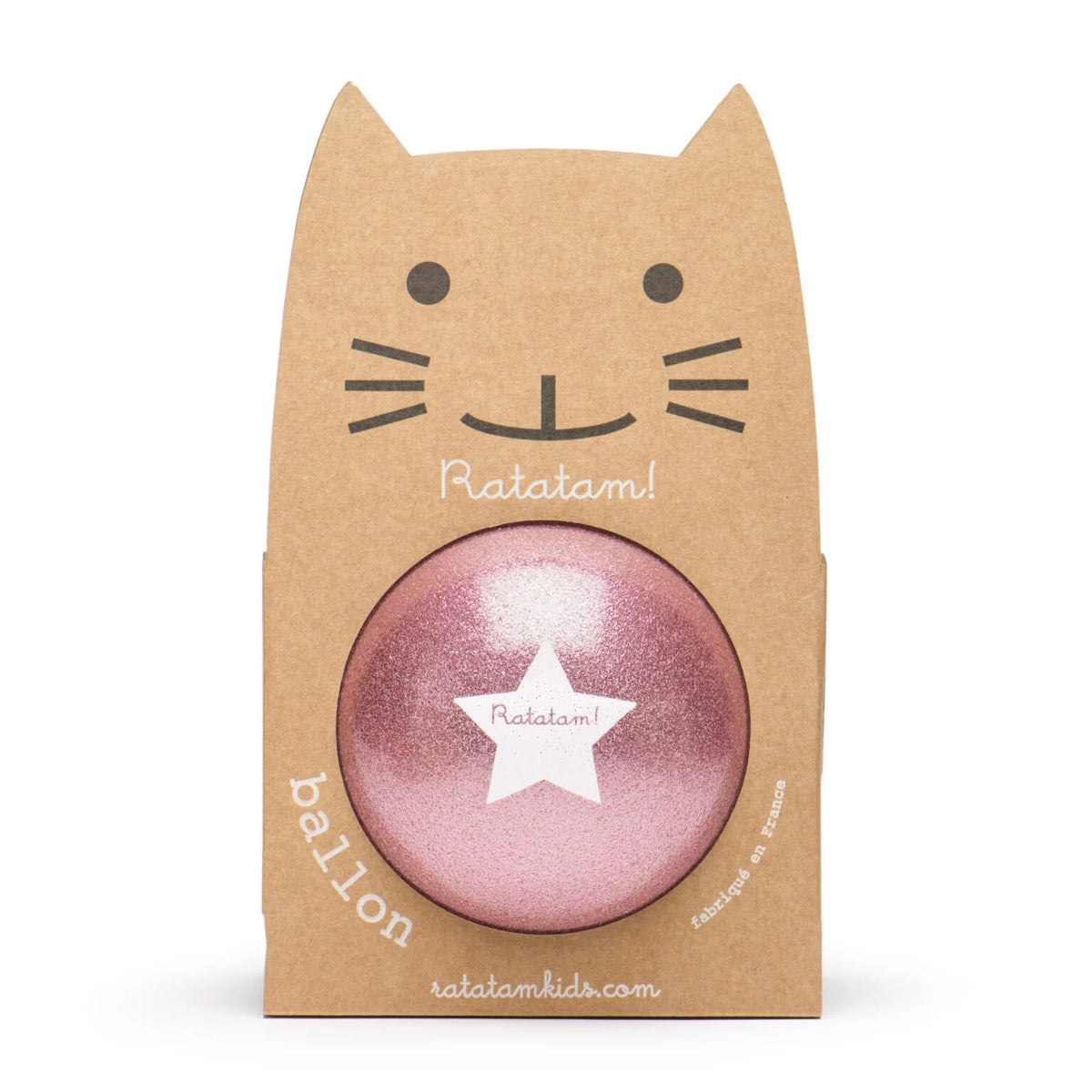 Le Ballon Paillettes – Rose 15 cm