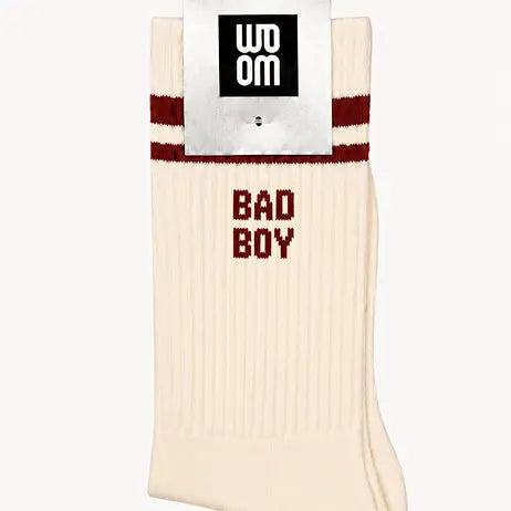 Chaussettes Homme - Bad boy Bordeaux