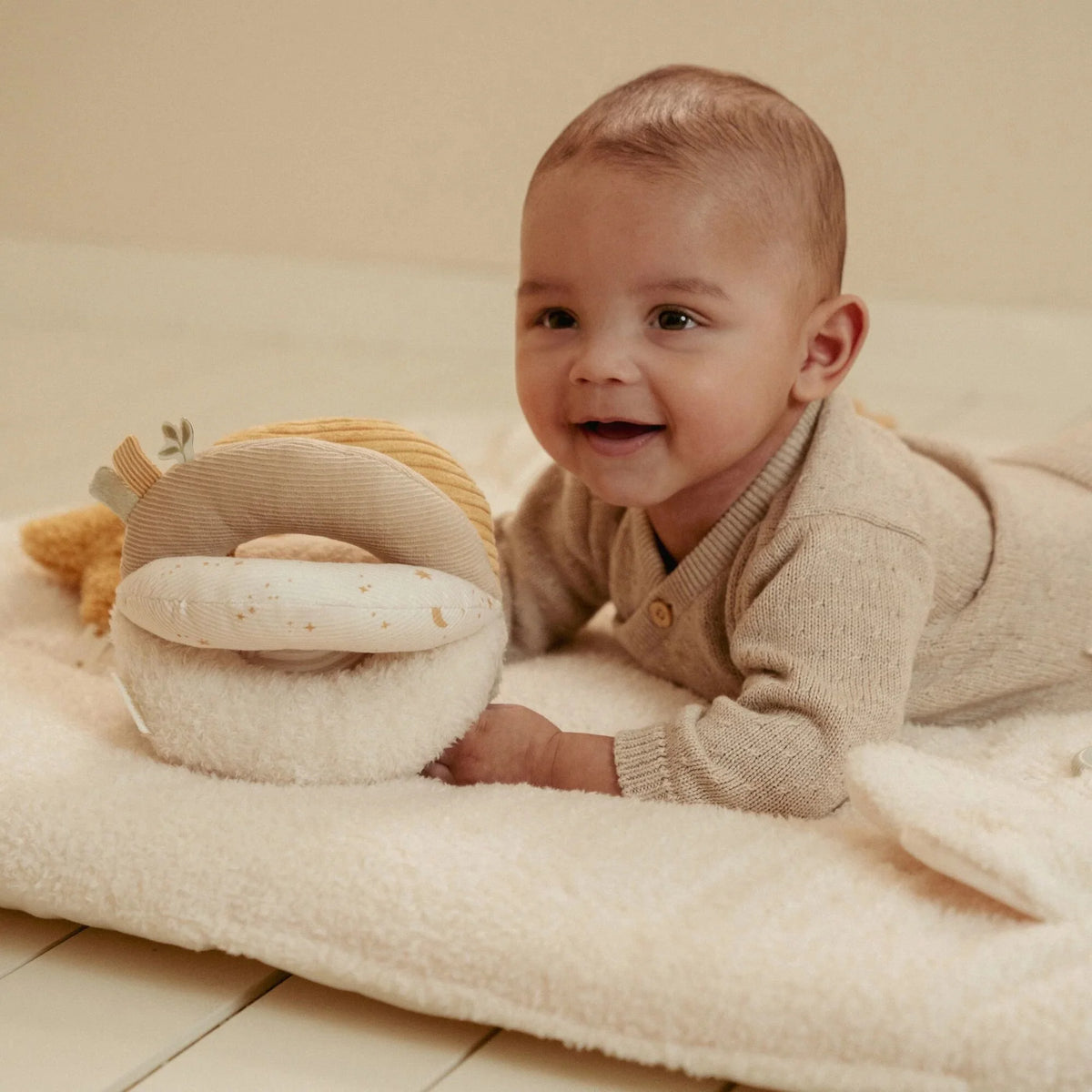 Balle de préhension - Blanc - Newborn Naturals
