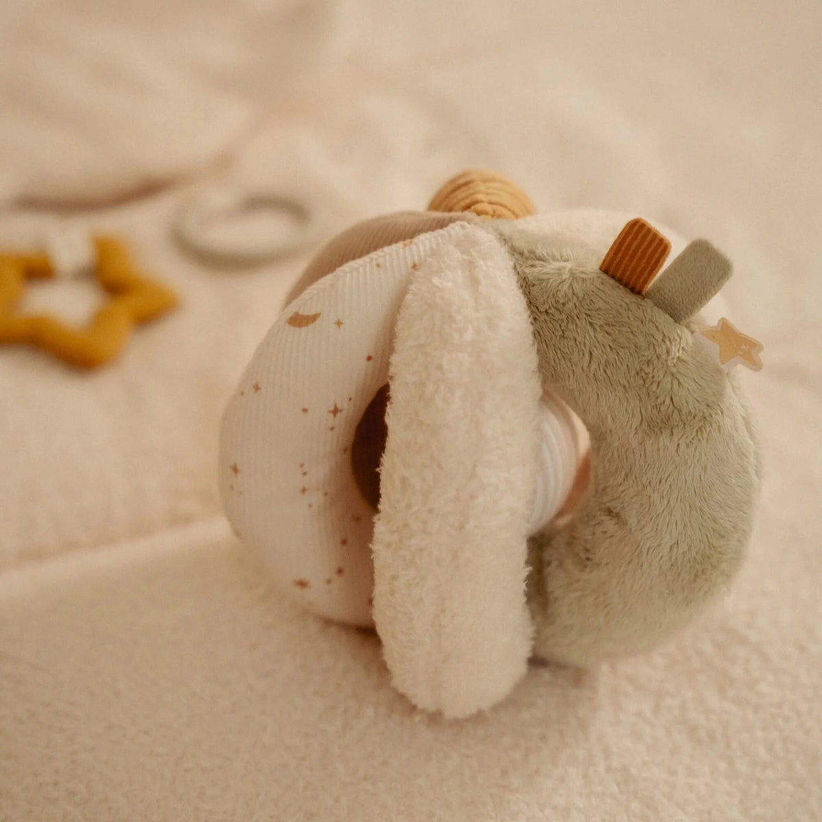 Balle de préhension - Blanc - Newborn Naturals