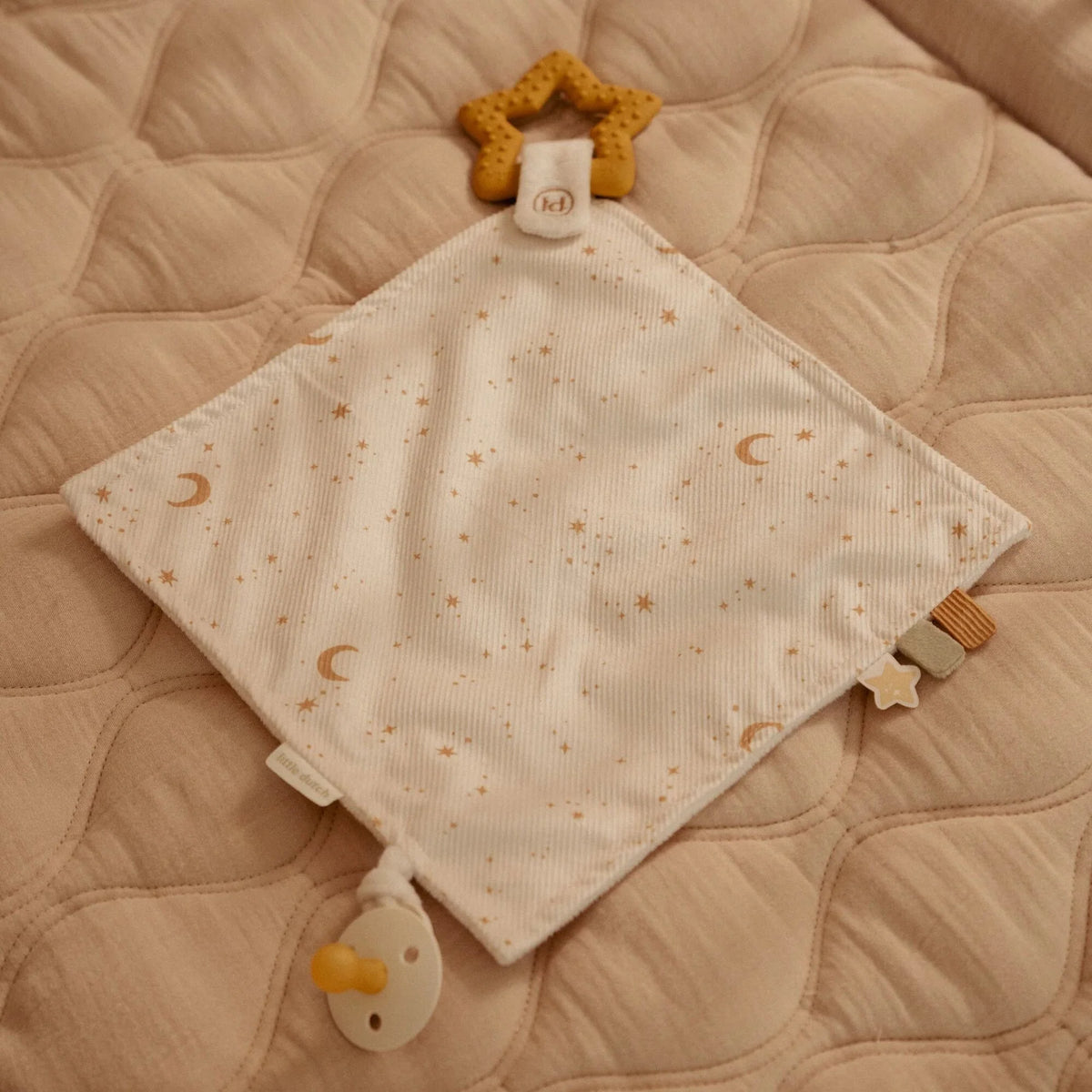 Doudou avec anneau de dentition - Newborn Naturals