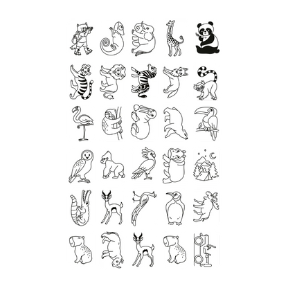 Cartes supplémentaires Kidydraw Mini - Il était une fois et Animaux