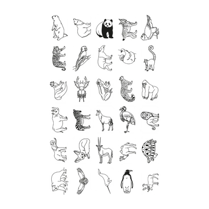 Cartes supplémentaires Kidydraw Mini - Animaux du monde et Océans et pirates