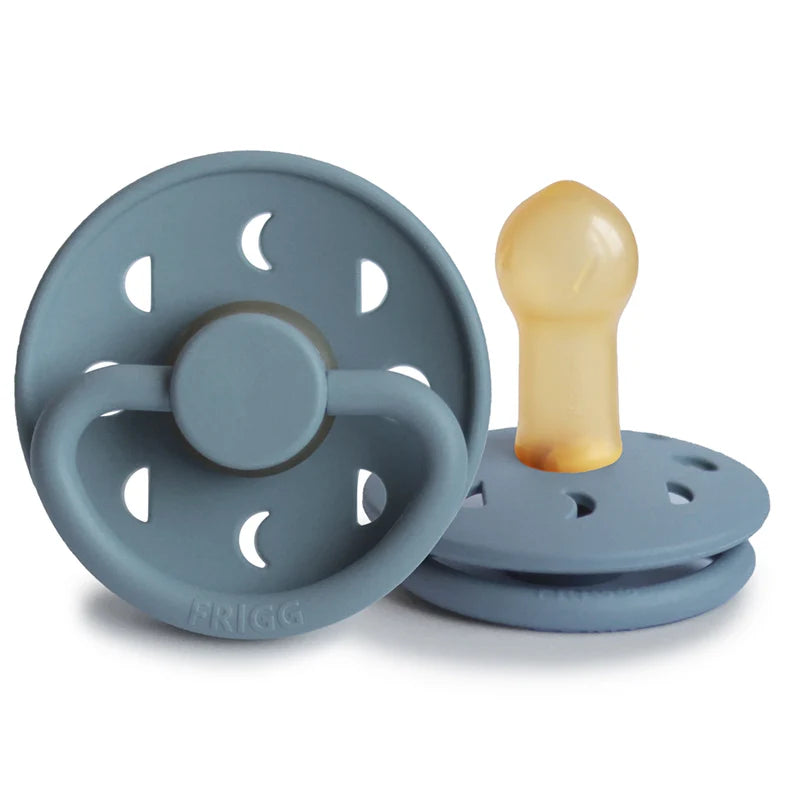 Sucette Moon Phase - Latex Taille 2 - Stone Blue