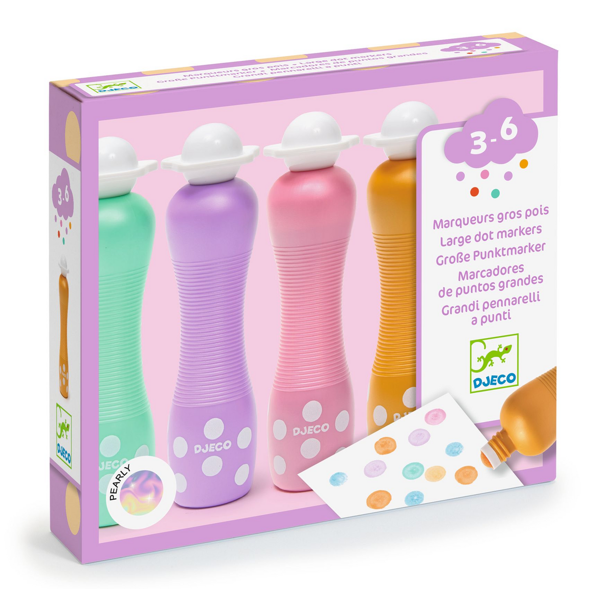 Marqueurs gros pois - Pearly