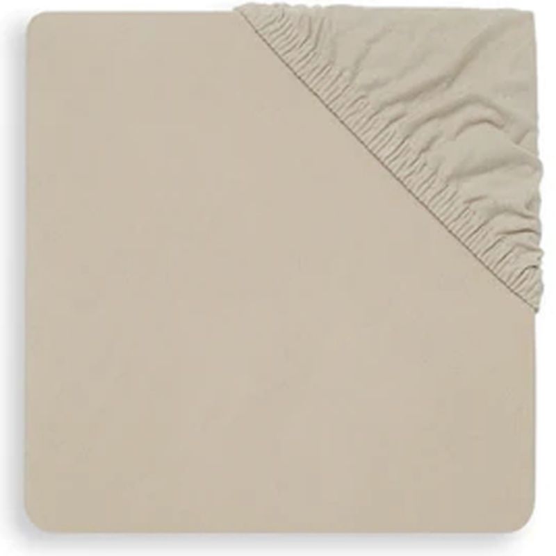 Drap-housse - Jersey - Nougat