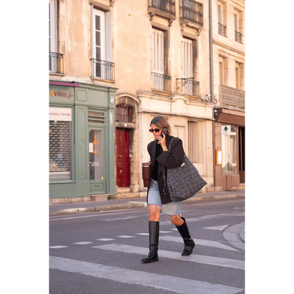 Cabas XXL - Faon Noir