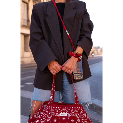 Sangle de téléphone Billie - Bandana cherry
