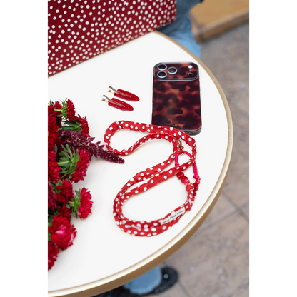 Sangle de téléphone Billie - Faon cherry