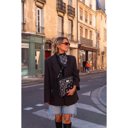 Petit Foulard - Bandana Noir