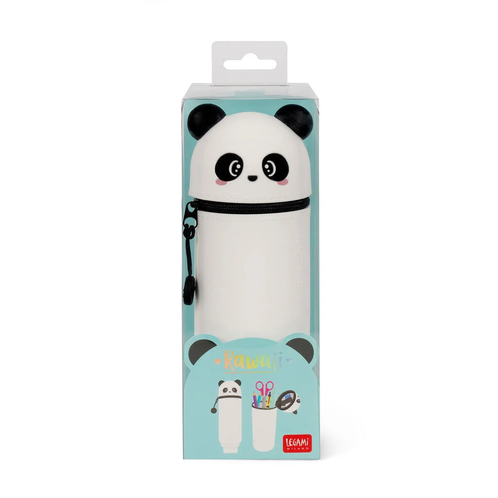 Trousse 2 en 1 en Silicone Panda « Hug Me » - Kawaii