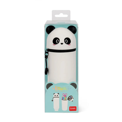 Trousse 2 en 1 en Silicone Panda « Hug Me » - Kawaii