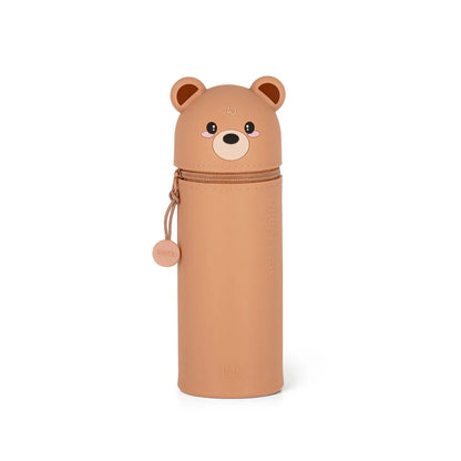 Trousse 2 en 1 en Silicone Teddy Bear  « Hug Me » - Kawaii