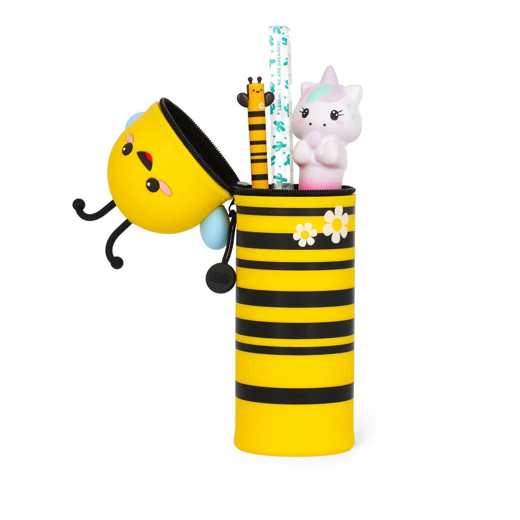 Trousse 2 en 1 en Silicone Abeille « Hug Me » - Kawaii