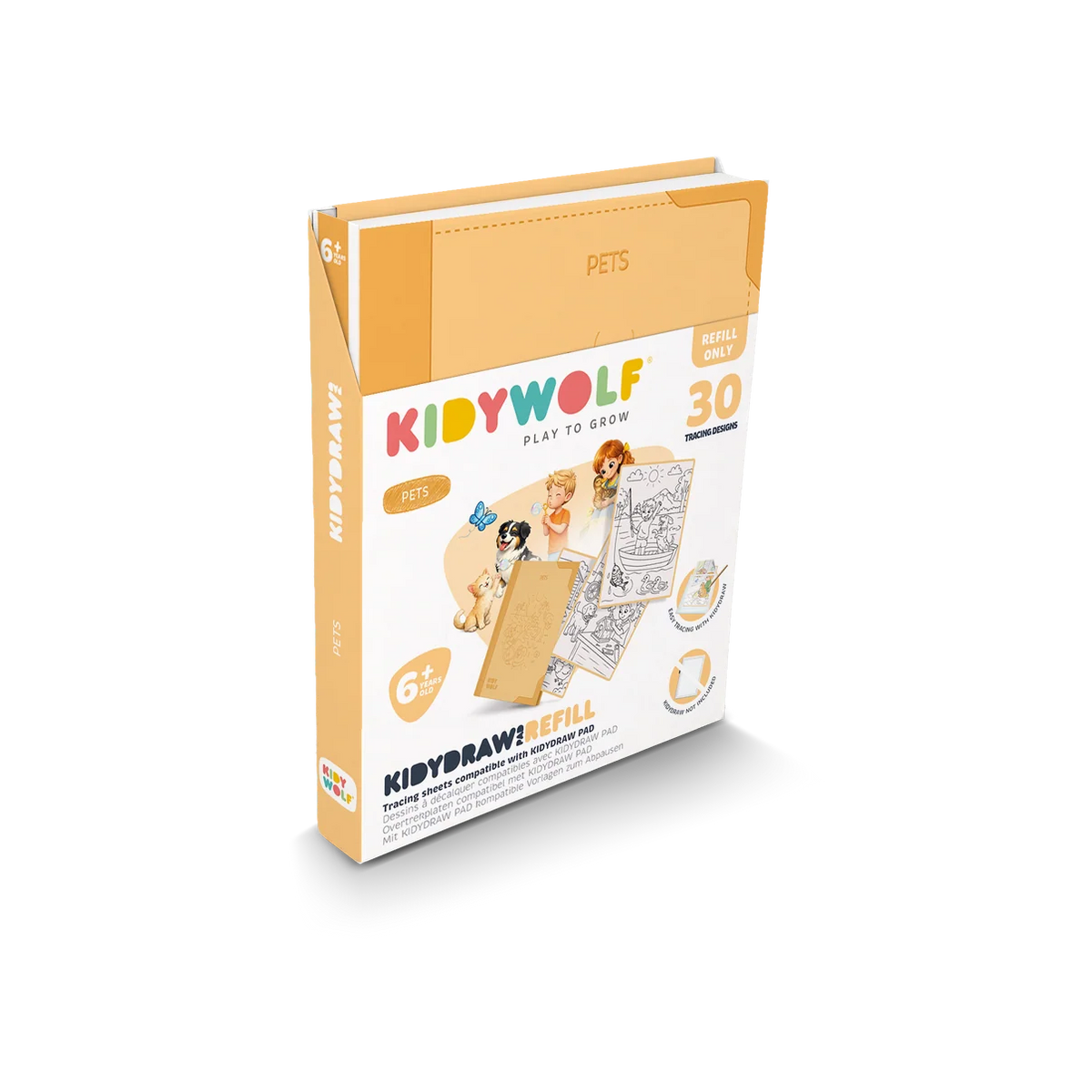 RECHARGE KIDYDRAW-PAD - 6 ans - Animaux de compagnie