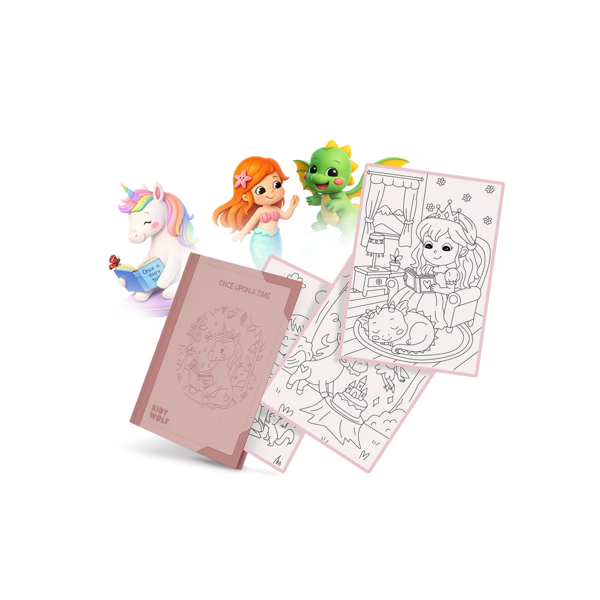 RECHARGE KIDYDRAW-PAD - 6 ans - Il était une fois