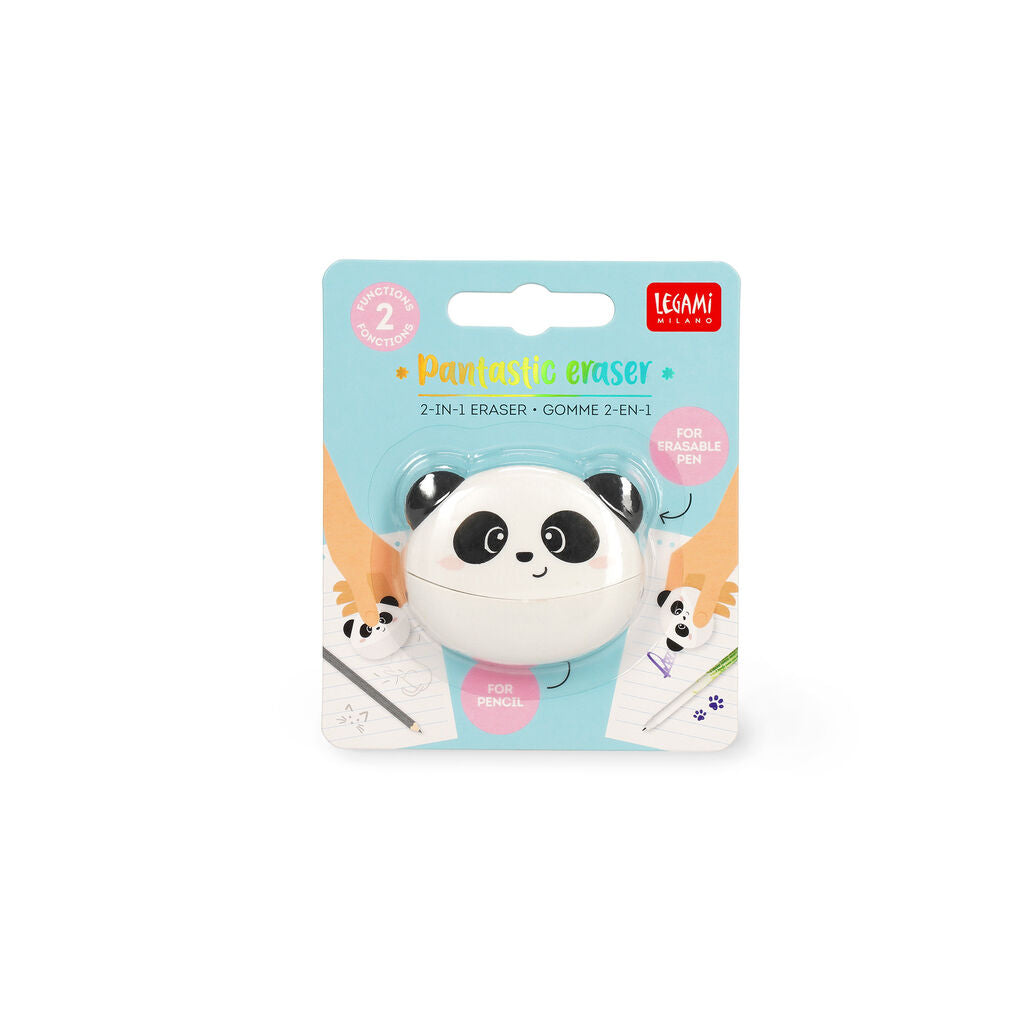 Gomme 2-en-1 pour Stylos et Crayons Panda - Pantastic Eraser