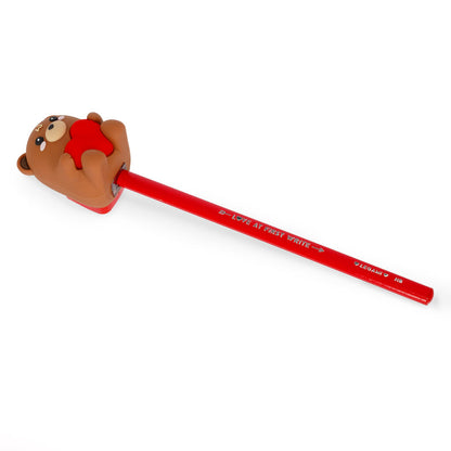 Taille-crayon Lumineux Avec Réservoir - Teddy Bear - Sharpening is Magic