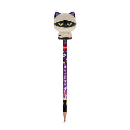 Crayon avec Anti-stress Halloween Mummy Cat « Nine Lives Later » - Squeezies