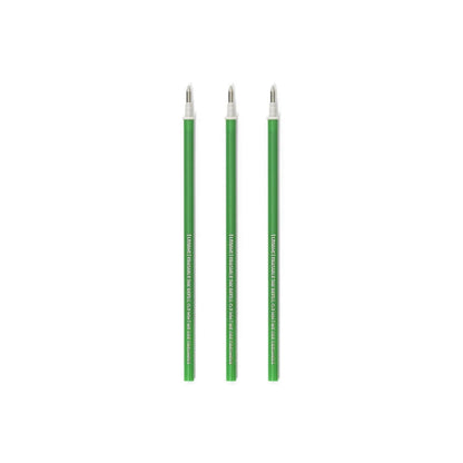 Set de 3 Recharges pour Stylo Effaçable - Encre Verte