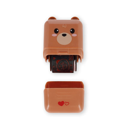 Tampon Rouleau Décoratif - Teddy Bear - Deco Roller Stamp