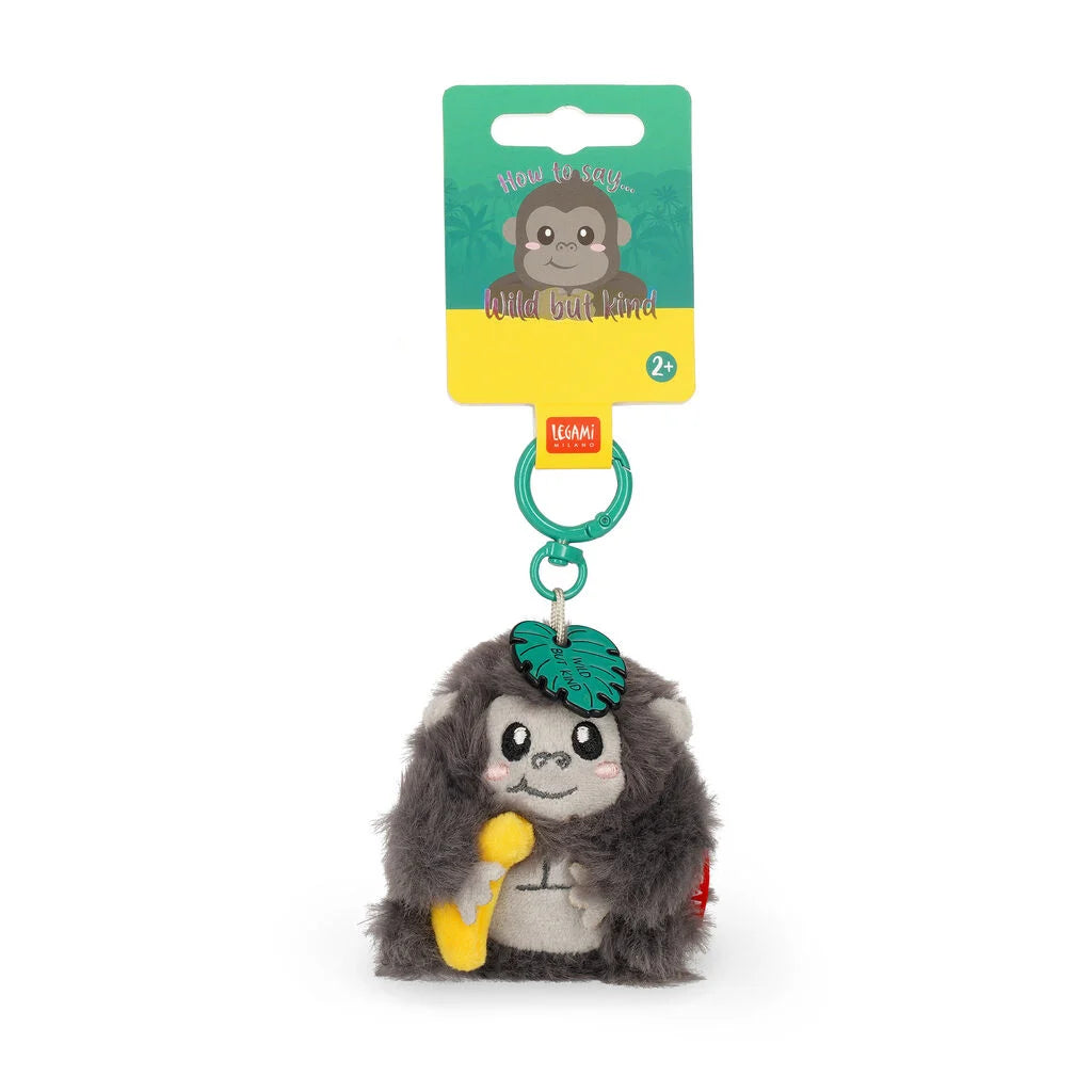 Porte-clés en Peluche Gorilla - Tiny Super Soft!