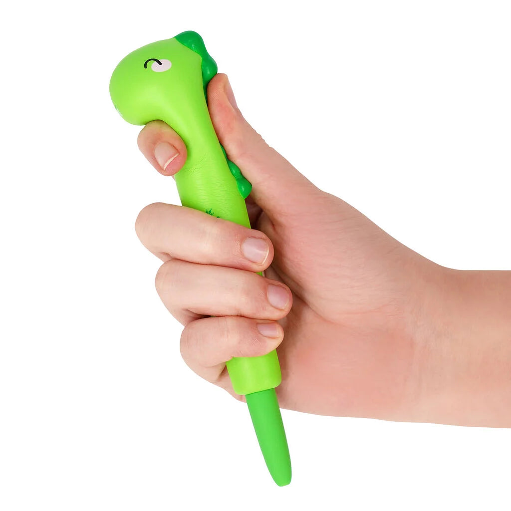 Stylo à Encre Gel Antistress Dino - Squeezies