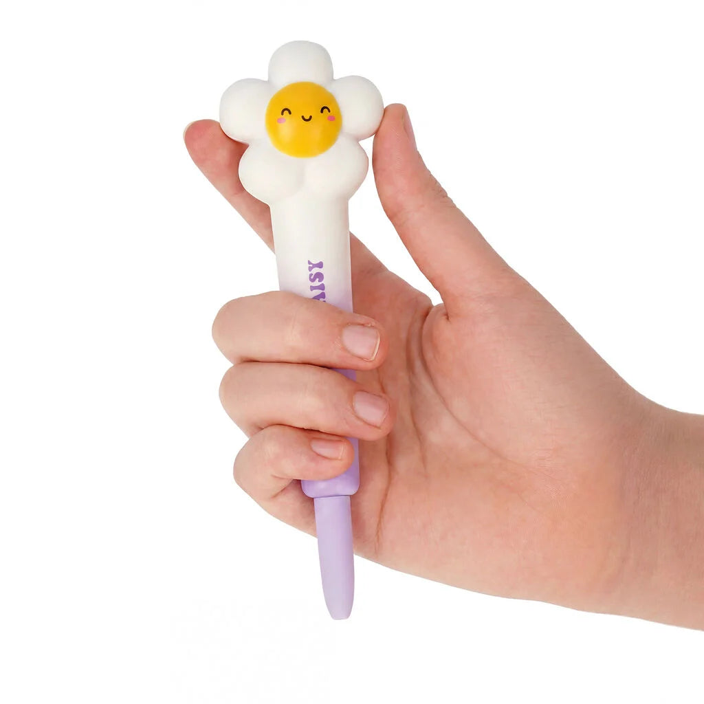 Stylo à Encre Gel Antistress Daisy « Always In My Heart » - Squeezies
