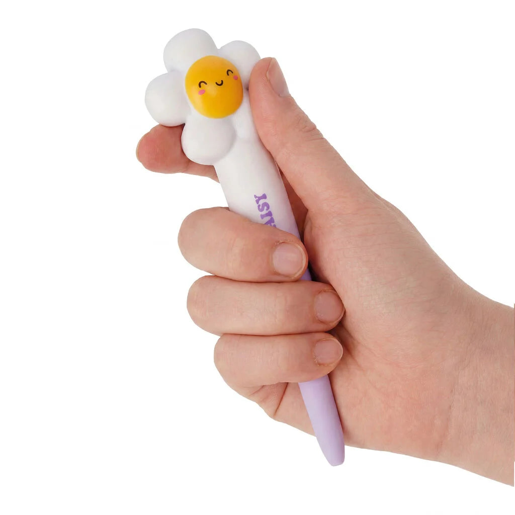Stylo à Encre Gel Antistress Daisy « Always In My Heart » - Squeezies