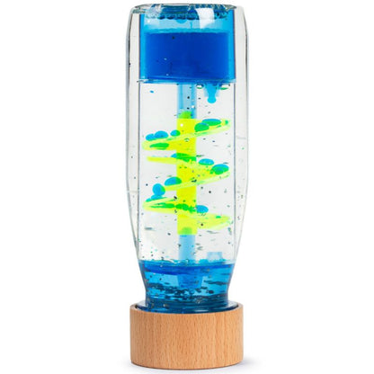 Bouteille sensorielle Spirale Bleu