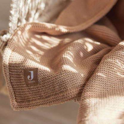 Couverture - Basic Knit - Fleece velours biscuit