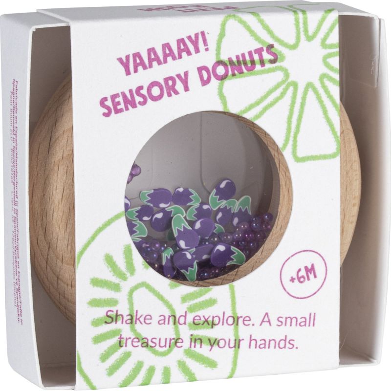 Donut sensoriel Aubergine