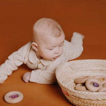 Donut sensoriel Aubergine