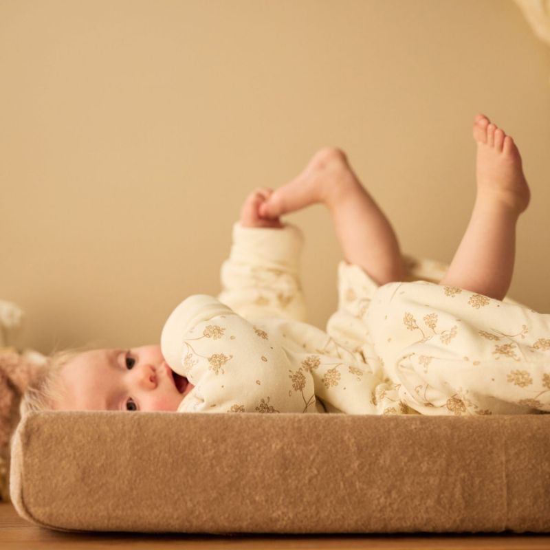 Housse matelas à langer Éponge Milky Coffee