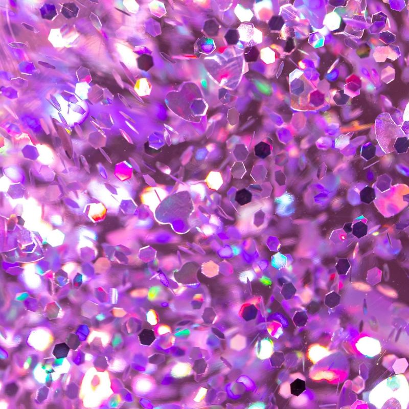 Lampe à paillettes Magic Glow Cœur