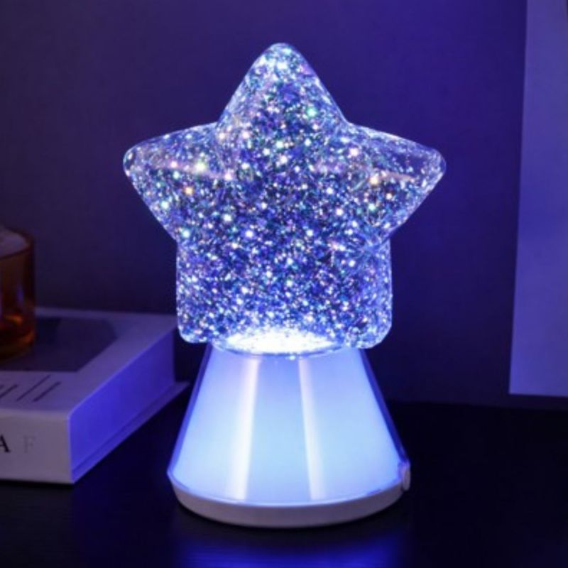 Lampe à paillettes Magic Glow Etoile