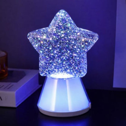 Lampe à paillettes Magic Glow Etoile