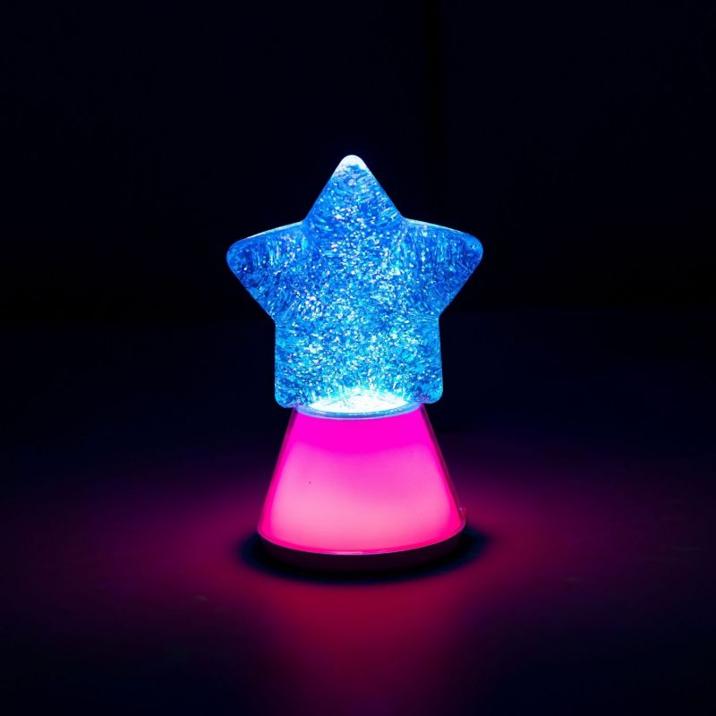 Lampe à paillettes Magic Glow Etoile