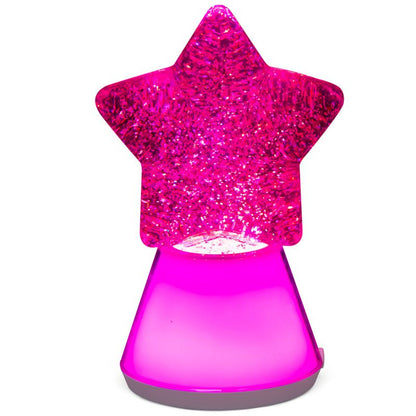 Lampe à paillettes Magic Glow Etoile