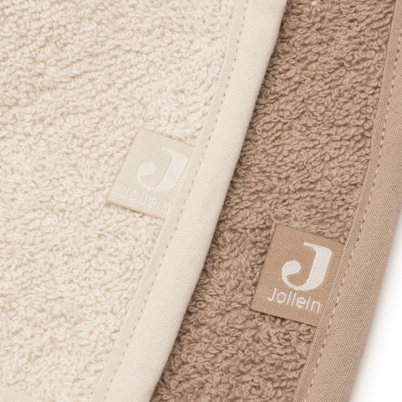Lot de 2 bavoirs bandana Sand-Milky Coffee
