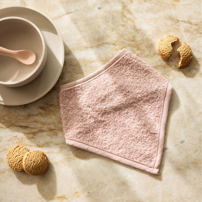Bavoir Bandana - Wild rose